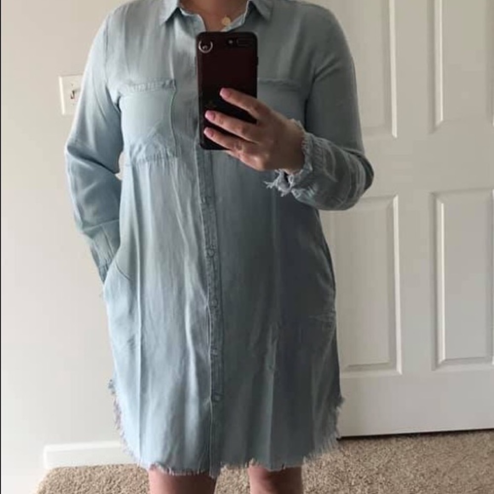 Denim dress